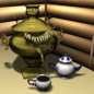 Самовар - Посуда - 3D модель