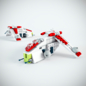 LEGO Star Wars Mini Republican Gunship and Imperial Shuttle - Игрушки - 3D модель - фото 2