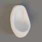 Male toilet urinal - Унитаз и Биде - 3D модель