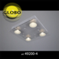 Накладной светильник GLOBO 49200-4 LED - Потолочный - 3D модель