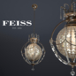 светильник FEISS коллекции Bellini - Подвесной - 3D модель