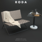 Roda Berenice Lounge and Bernardo Table - Другое - 3D модель