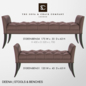 The Sofa and Chair Company - Deena Bench - Другая мягкая мебель - 3D модель