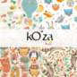 Детские обои kOza kids - Стены, обои - 3D модель
