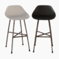Concrete Hauteville Counter Chair - Стулья - 3D модель - фото 2