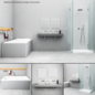 Bathroom furniture set ME by Starck Duravit - Мебель - 3D модель