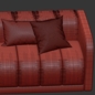 Bardot Sofa West Elm - Диваны - 3D модель - фото 3