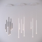 A-Tube Nano Cluster sistem Lights Round - Подвесной - 3D модель
