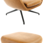 Minotti Jensen Arm Chair With Pouf And Carpet - Кресла - 3D модель - фото 2