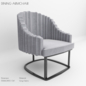 Dining-armchair - Кресла - 3D модель - фото 2