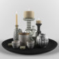 Decoration_Set - Декоративный набор - 3D модель