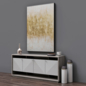 Axiom Entertainment Console + "Golden Mist" Wall Art by Bevis - Тумбы, комоды - 3D модель - фото 2
