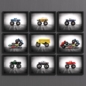 Set of Monster Truck - Багеты - 3D модель