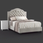 Swanley Upholstered Standard Bed by Andover Mills - Кровати - 3D модель - фото 2