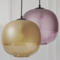 Crowdyhouse Bale Pendant Purple and Amber Glass - Подвесной - 3D модель