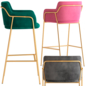 Cult Furniture Harriet Chair and Stool - Стулья - 3D модель - фото 2