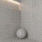 Керамическая плитка SANT AGOSTINO GEM WHITE - Кафель, Плитка - 3D модель - фото 3