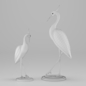 Stork - Скульптуры - 3D модель - фото 4