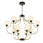 White Ball Valley Arredoluce Chandelier 12 - Подвесной - 3D модель