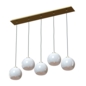 Crate&Barrel Arren Linear Round Pendant - Подвесной - 3D модель - фото 3