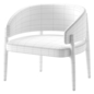 Porro / Frank Club Armchair - Кресла - 3D модель - фото 5