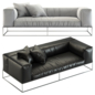 Living Divani / ILe Club Sofa 215 - Диваны - 3D модель - фото 2
