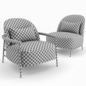 Sejour Lounge Chair by GUBI - Кресла - 3D модель - фото 2