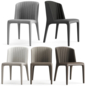 Giorgetti Chair Bicolette - Стулья - 3D модель