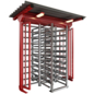 Полноростовые турникеты /  Full-Height Turnstiles (Часть 2) - Городская среда - 3D модель - фото 4