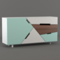 TANGRAM Sideboard - Тумбы, комоды - 3D модель