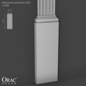 OM Декоративный элемент Orac Decor K202 - Лепнина - 3D модель - фото 4