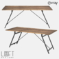 Стол LoftDesigne 6604 model - Столы - 3D модель