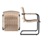 Celestia Rattan Armchair Gray - East At Main - Стулья - 3D модель - фото 3