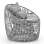Austen Rattan Outdoor Barrel Chair - Кресла - 3D модель - фото 2