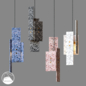 LampsShop.ru PDL2261a Pendant Marble - Подвесной - 3D модель