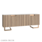 КОМОД ESTORIL С ДВЕРЦАМИ 58DB-CH20037 Garda Decor - Тумбы, комоды - 3D модель