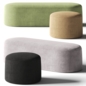 PlusHalle Proto Pouf & Bench - Другая мягкая мебель - 3D модель