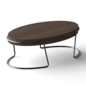Target Point Perseus Oval Wooden Coffee Table - Столы - 3D модель