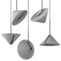 Modern Scandinavian Light Pendant - Подвесной - 3D модель - фото 2