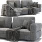 Bonaldo Ever More Sofa 02 - Диваны - 3D модель - фото 2