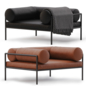 Living Divani Agra Armchair Leather - Кресла - 3D модель