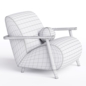 Como Marthan Lounge - Кресла - 3D модель - фото 3