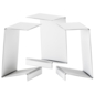 Trica Zigzag End Table / Приставной столик - Столы - 3D модель - фото 4