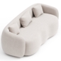 Aisne 93.6'' Boucle Upholstered Curved 3-seater Sofa - Диваны - 3D модель - фото 2