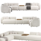 Rene Sofa by Meridiani Set 2 - Диваны - 3D модель - фото 3