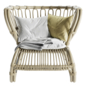 Fox Natural Rattan Leisure Chair - Кресла - 3D модель - фото 2