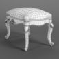 230_1_Carpenter_Dresser_bench_504x313x367 - Другая мягкая мебель - 3D модель - фото 4