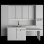 Kitchen Modern 123 - Кухни - 3D модель - фото 4