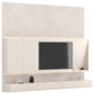 TV wall/ ТВ стенка с декором - ТВ стенка - 3D модель - фото 4