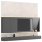 TV wall/ ТВ стенка с декором - ТВ стенка - 3D модель - фото 6